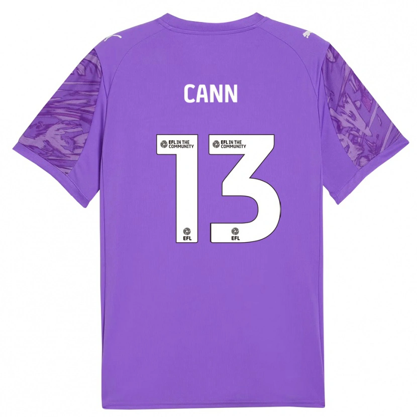 Danxen Homme Ted Cann #13 Maillot de Gardien Violet Blanc 2025/26 T-shirt
