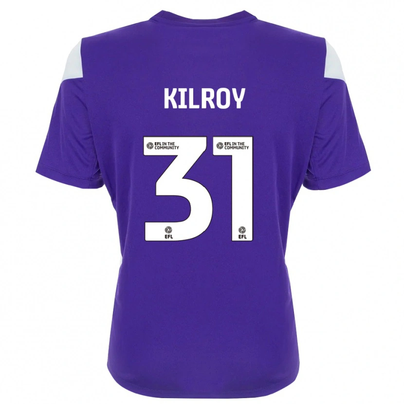 Danxen Homme Jenson Kilroy #31 Maillot de Gardien Blanc Violet 2025/26 T-shirt