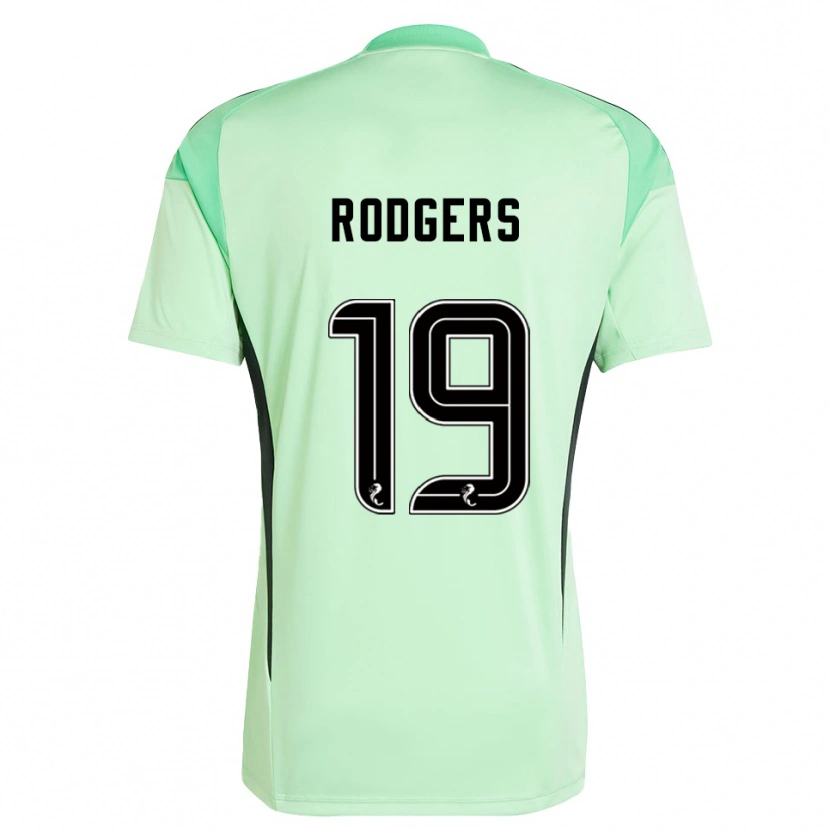 Danxen Homme Lisa Rodgers #19 Maillot de Gardien Noir Vert Clair 2025/26 T-shirt