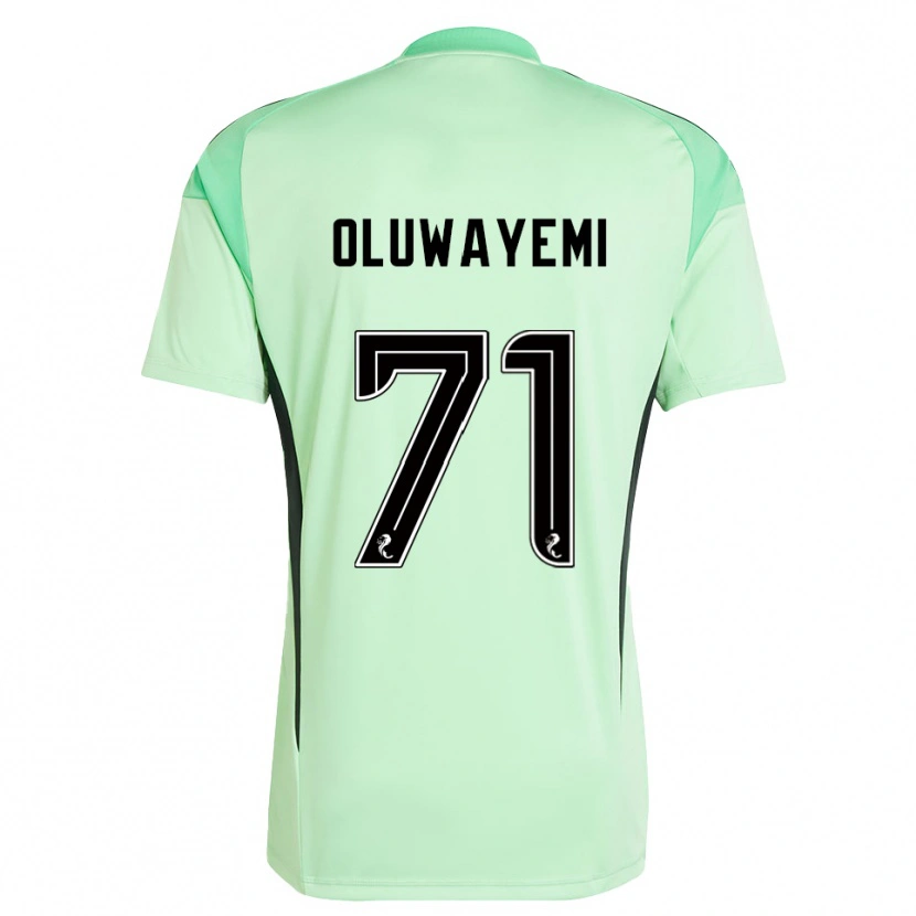 Danxen Homme Tobi Oluwayemi #71 Maillot de Gardien Noir Vert Clair 2025/26 T-shirt