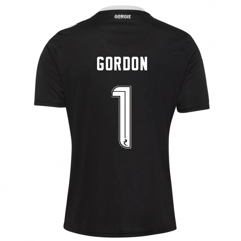 Danxen Homme Craig Gordon #1 Maillot de Gardien Bourgogne Foncé 2025/26 T-shirt