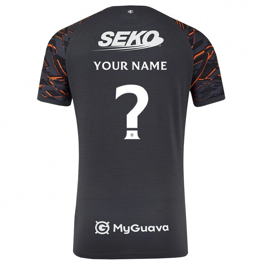 Danxen Homme Rangers FC Maillot de Gardien Gris Foncé 2025/26 T-shirt