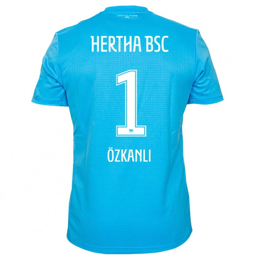Danxen Homme Burak Özkanli #1 Maillot de Gardien Bleu Clair Blanc 2025/26 T-shirt