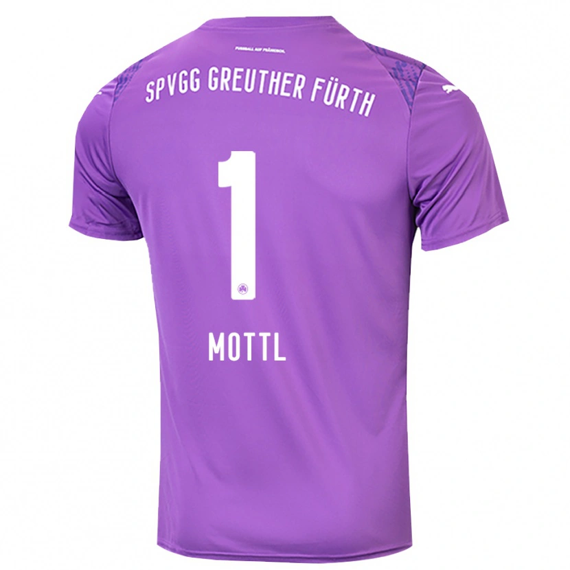 Danxen Homme Jan Mottl #1 Maillot de Gardien Violet Blanc 2025/26 T-shirt