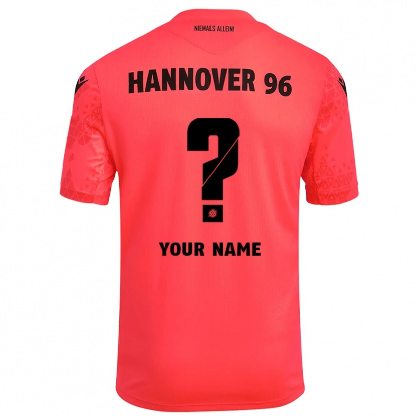 Danxen Homme Hannover 96 Maillot de Gardien Rouge Noir 2025/26 T-shirt