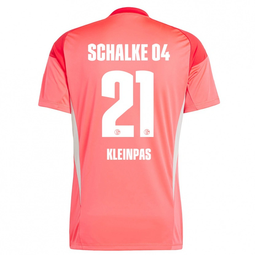 Danxen Homme Sophie Kleinpas #21 Maillot de Gardien Rouge Corail 2025/26 T-shirt