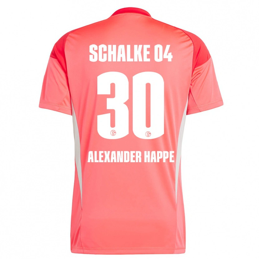 Danxen Homme Luca Alexander Happe #30 Maillot de Gardien Rouge Corail 2025/26 T-shirt