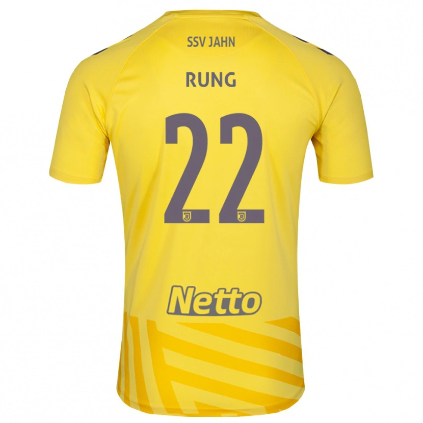 Danxen Homme Julian Rung #22 Maillot de Gardien Gris Jaune 2025/26 T-shirt