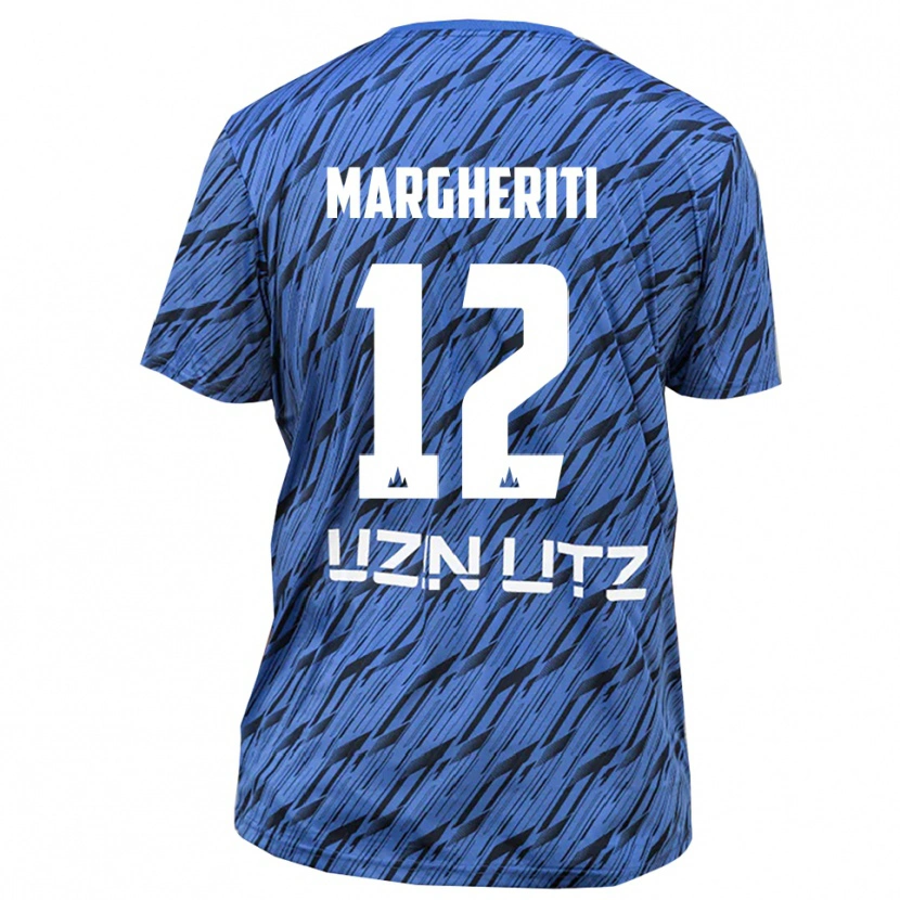 Danxen Homme Danilo Margheriti #12 Maillot de Gardien Bleu Royal Blanc 2025/26 T-shirt