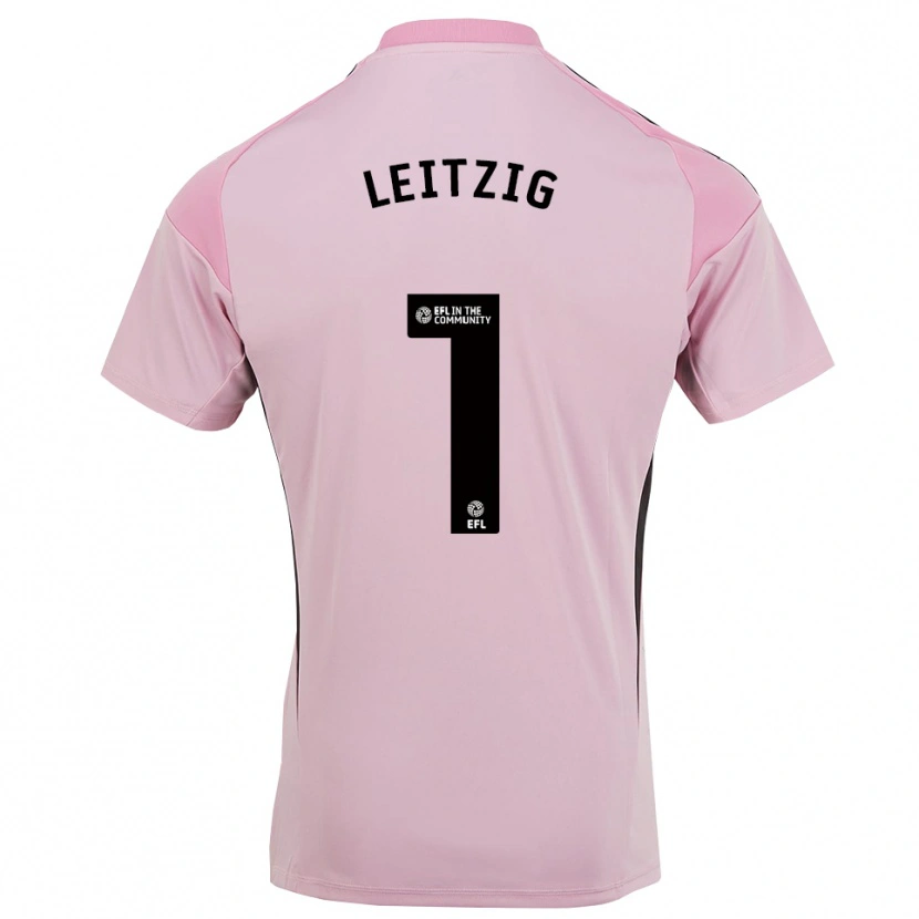 Danxen Homme Janina Leitzig #1 Maillot de Gardien Rose Fleur De Cerisier 2025/26 T-shirt