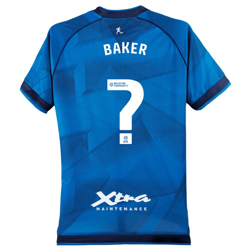 Danxen Homme Faye Baker #0 Maillot de Gardien Blanc Bleu 2025/26 T-shirt