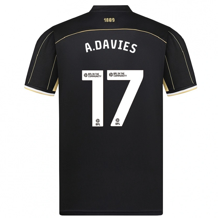 Danxen Homme Adam Davies #17 Maillot de Gardien Brun Noir 2025/26 T-shirt