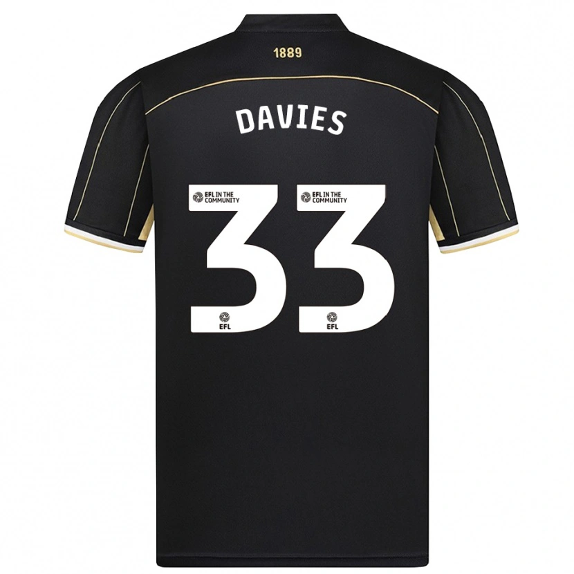 Danxen Homme Bethan Davies #33 Maillot de Gardien Brun Noir 2025/26 T-shirt