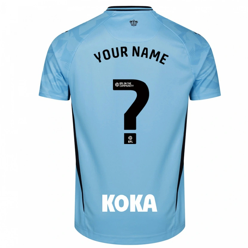 Danxen Homme Watford FC Maillot de Gardien Bleu Ciel Clair 2025/26 T-shirt