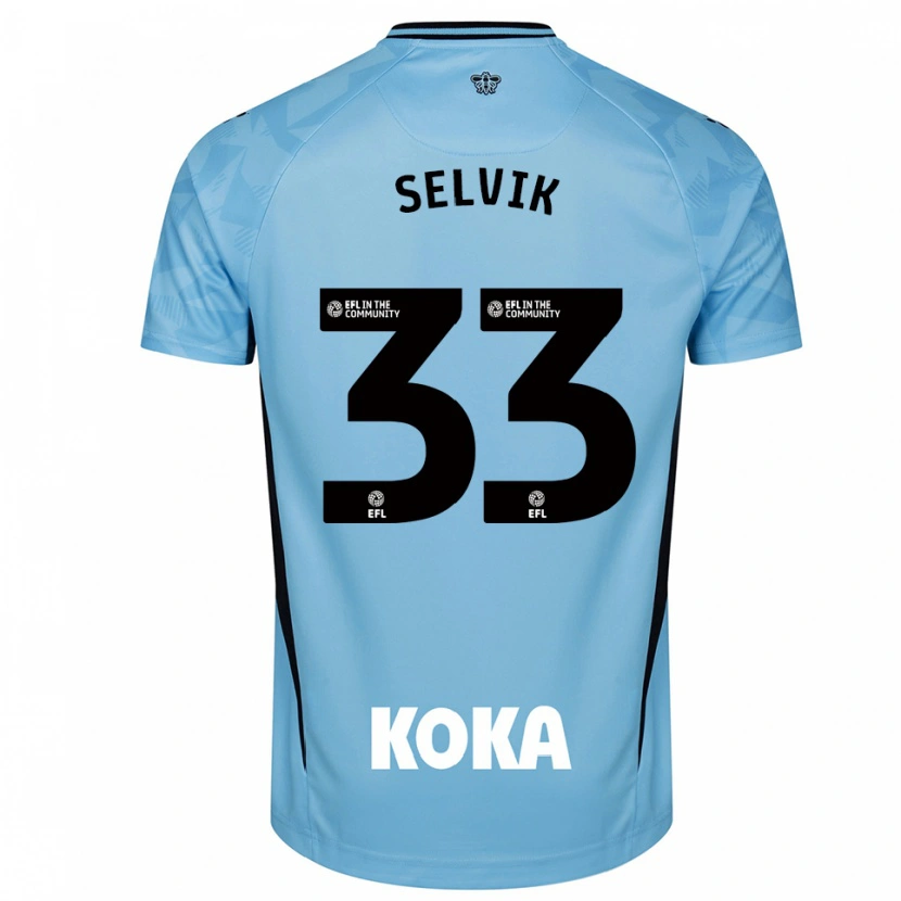 Danxen Homme Egil Selvik #33 Maillot de Gardien Bleu Ciel Clair 2025/26 T-shirt