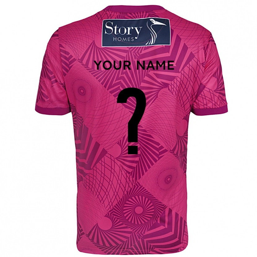 Danxen Homme Carlisle United Maillot de Gardien Magenta Violet 2025/26 T-shirt