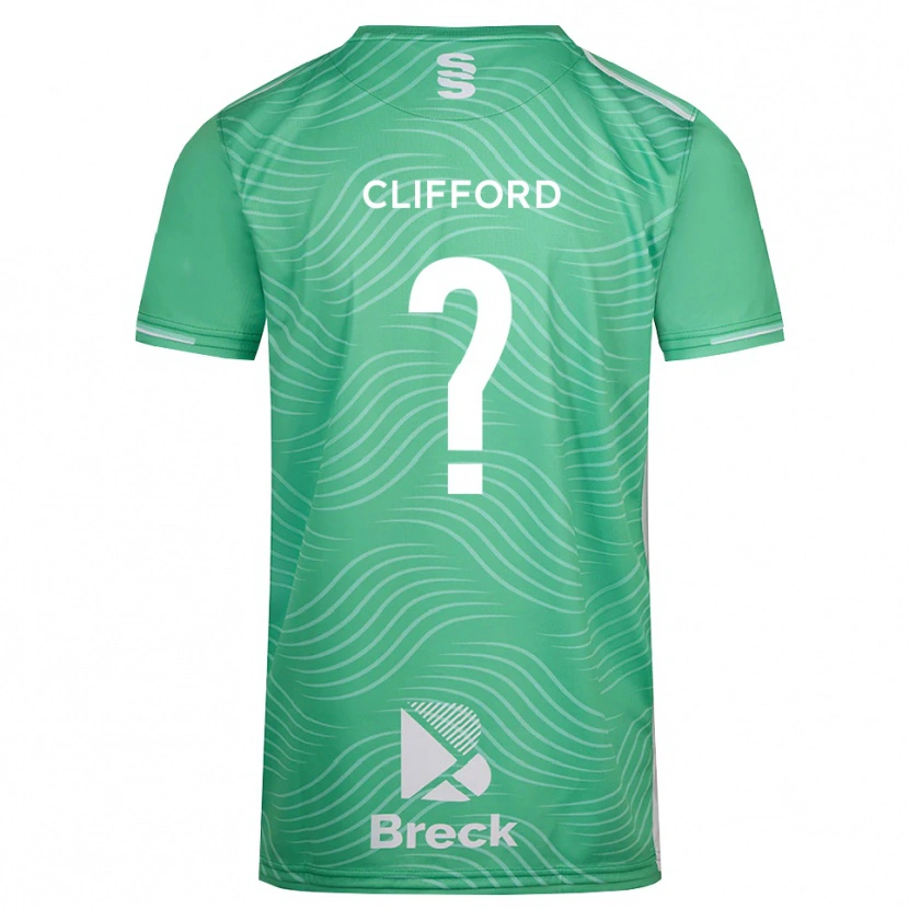 Danxen Homme Alex Clifford #0 Maillot de Gardien Turquoise Moyen 2025/26 T-shirt