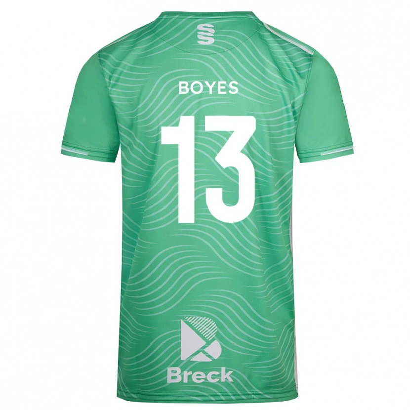 Danxen Homme Patrick Boyes #13 Maillot de Gardien Turquoise Moyen 2025/26 T-shirt