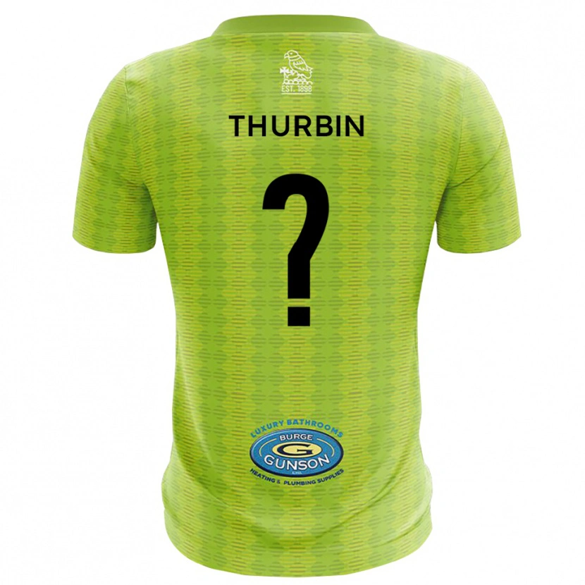 Danxen Homme Johnny Thurbin #0 Maillot de Gardien Vert Gazon 2025/26 T-shirt