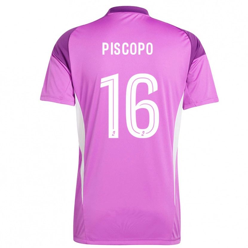 Danxen Homme Ange Piscopo #16 Maillot de Gardien Lavande 2025/26 T-shirt