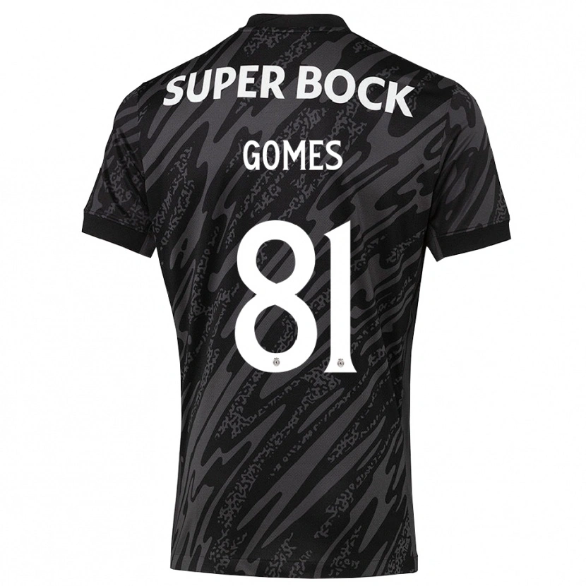 Danxen Homme Salvador Gomes #81 Maillot de Gardien Gris Noir Blanc 2025/26 T-shirt