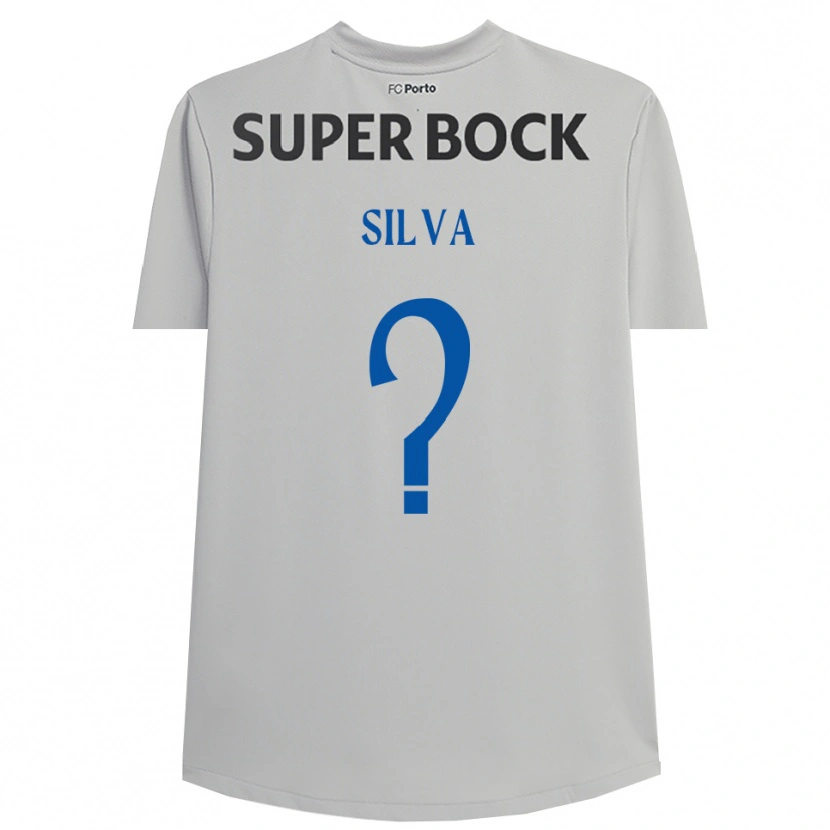 Danxen Homme Gonçalo Silva #0 Maillot de Gardien Gris Clair Noir 2025/26 T-shirt