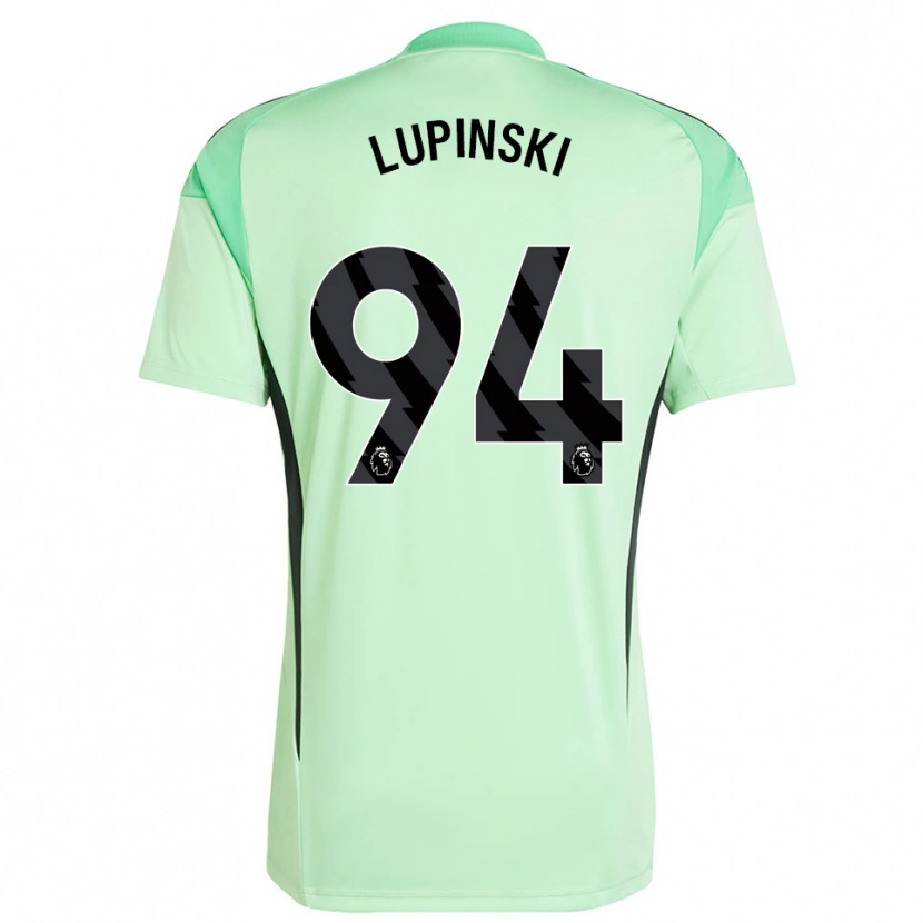 Danxen Homme Remi Lupinski #94 Maillot de Gardien Vert Clair Noir 2025/26 T-shirt