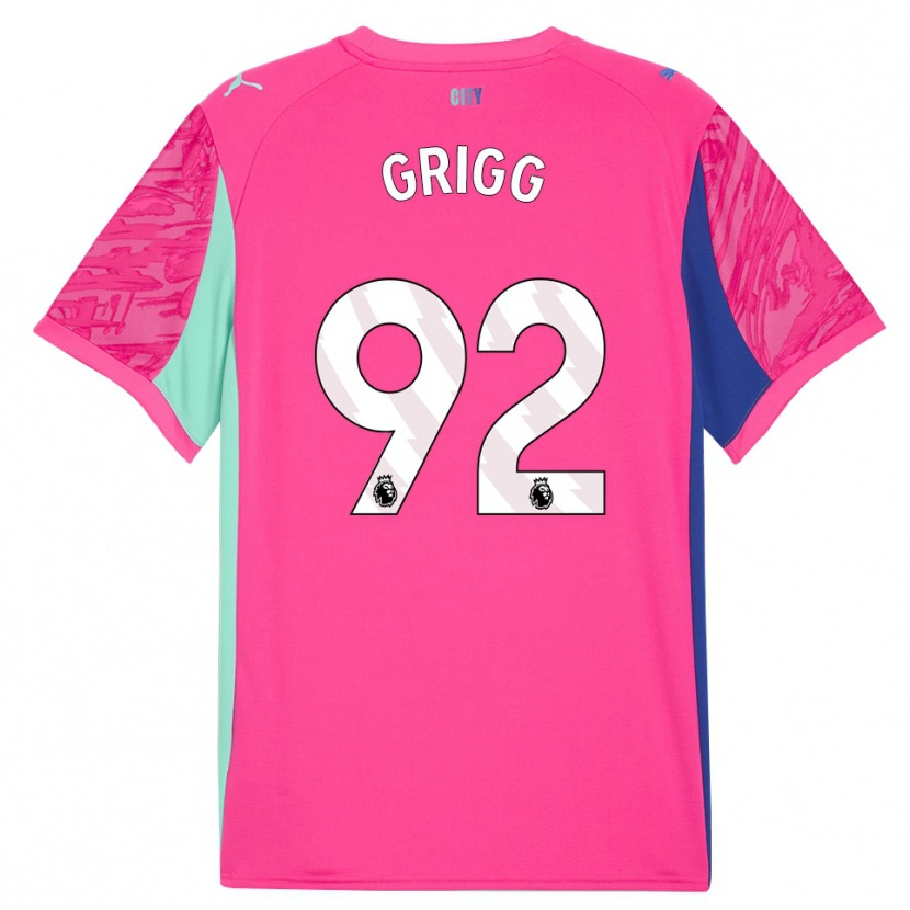 Danxen Homme Finley Grigg #92 Maillot de Gardien Rose Rose 2025/26 T-shirt