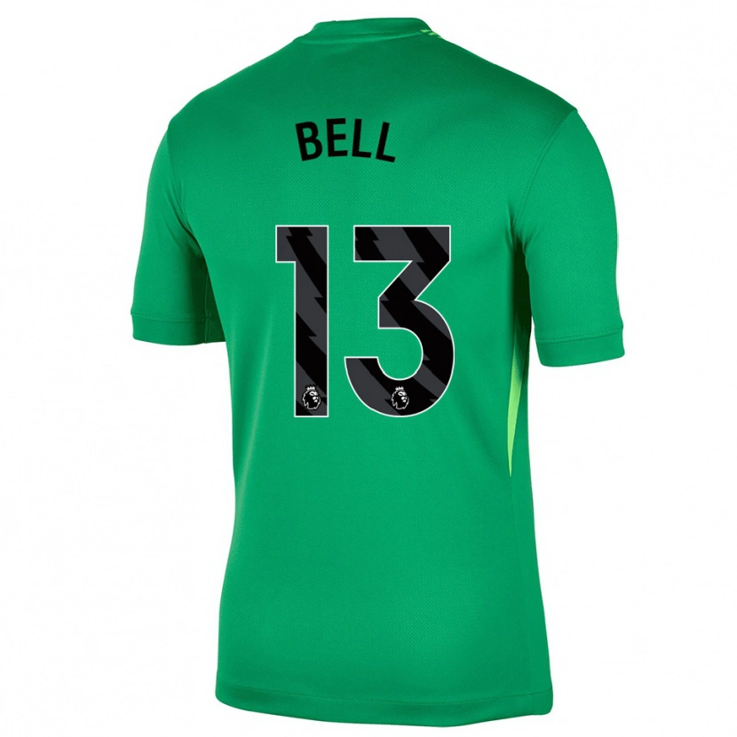 Danxen Homme Toby Bell #13 Maillot de Gardien Vert Noir 2025/26 T-shirt