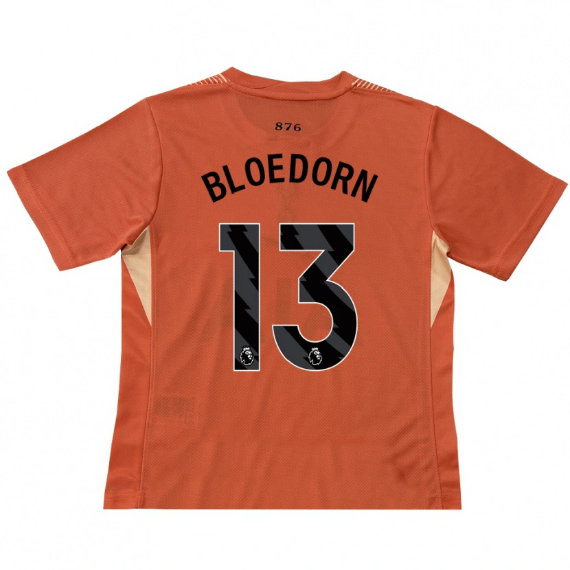 Danxen Homme Carey Bloedorn #13 Maillot de Gardien Orange Noir 2025/26 T-shirt