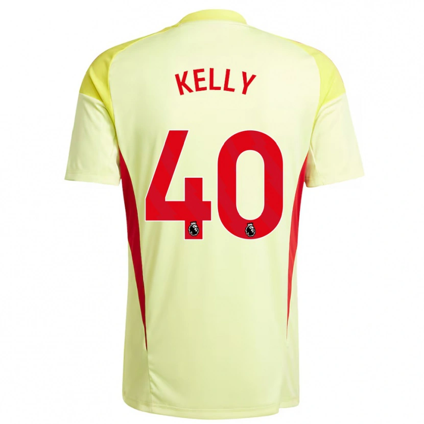 Danxen Homme Soffia Kelly #40 Maillot de Gardien Jaune Clair 2025/26 T-shirt