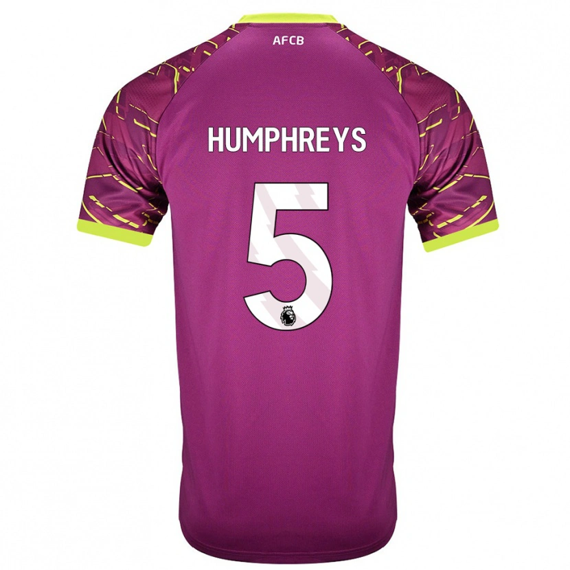 Danxen Homme Holly Humphreys #5 Maillot de Gardien Magenta Foncé 2025/26 T-shirt