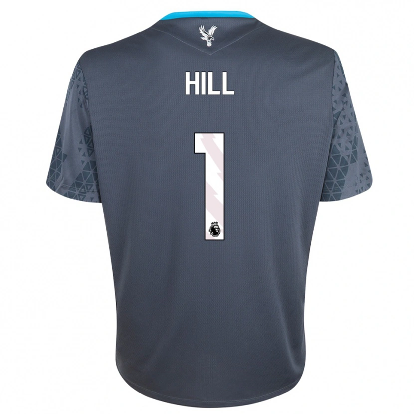 Danxen Homme Marcus Hill #1 Maillot de Gardien Gris Foncé Blanc 2025/26 T-shirt