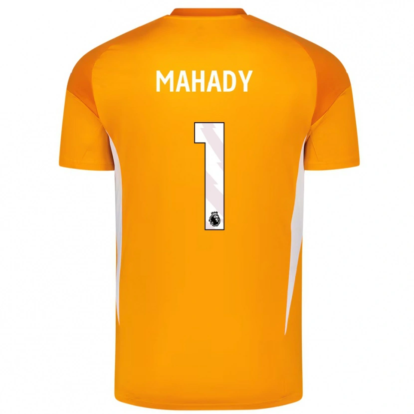Danxen Homme Rory Mahady #1 Maillot de Gardien Orange Blanc 2025/26 T-shirt