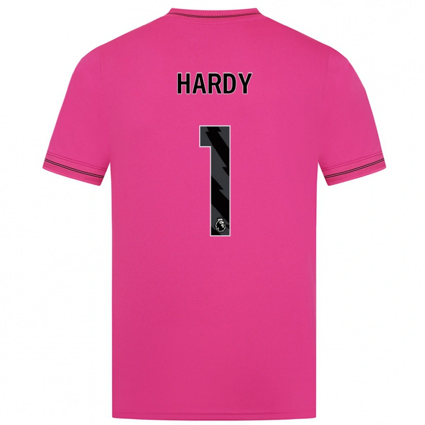 Danxen Homme George Hardy #1 Maillot de Gardien Magenta Noir 2025/26 T-shirt