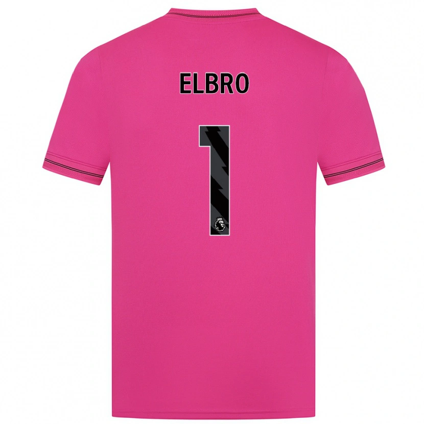 Danxen Homme Maddie Elbro #1 Maillot de Gardien Magenta Noir 2025/26 T-shirt