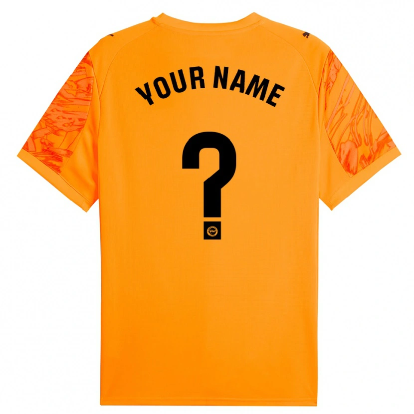 Danxen Homme Deportivo Alaves Maillot de Gardien Orange Noir 2025/26 T-shirt