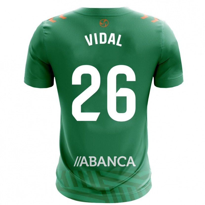 Danxen Homme Marc Vidal #26 Maillot de Gardien Vert Blanc 2025/26 T-shirt