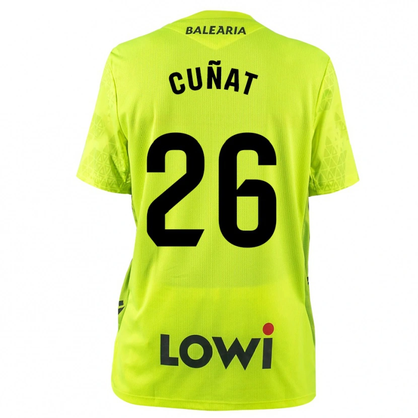 Danxen Homme Pablo Campos #26 Maillot de Gardien Vert Fluo Noir 2025/26 T-shirt