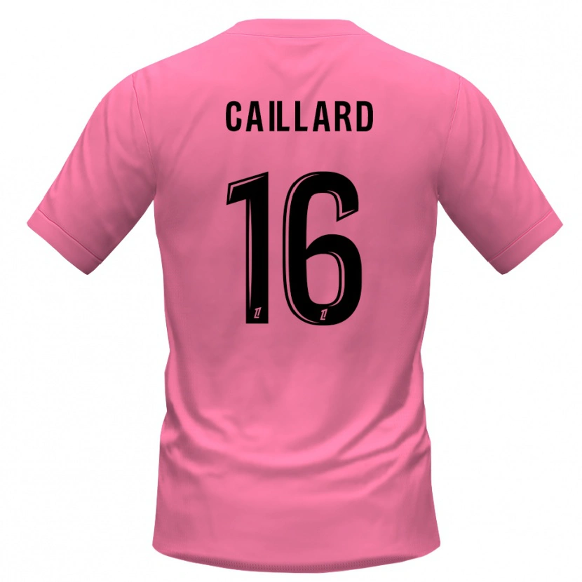 Danxen Homme Marc-Aurèle Caillard #16 Maillot de Gardien Rose Noir 2025/26 T-shirt