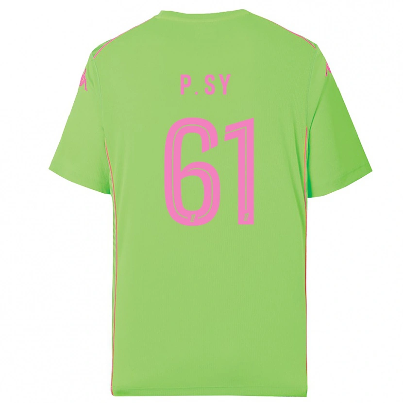 Danxen Homme Pape Sy #61 Maillot de Gardien Vert Pâle 2025/26 T-shirt