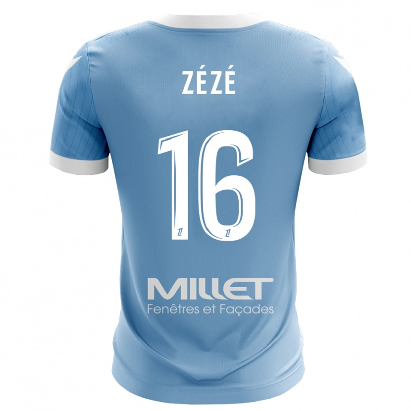 Danxen Homme Yanel Zézé #16 Maillot de Gardien Bleu Ciel Clair 2025/26 T-shirt
