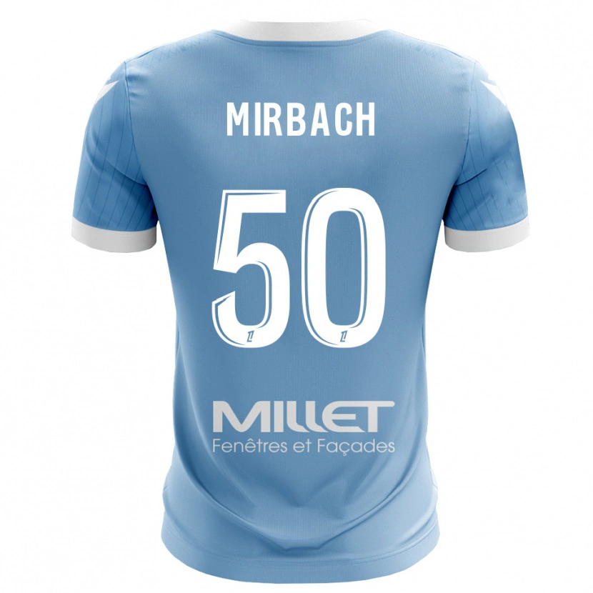 Danxen Homme Alexis Mirbach #50 Maillot de Gardien Bleu Ciel Clair 2025/26 T-shirt