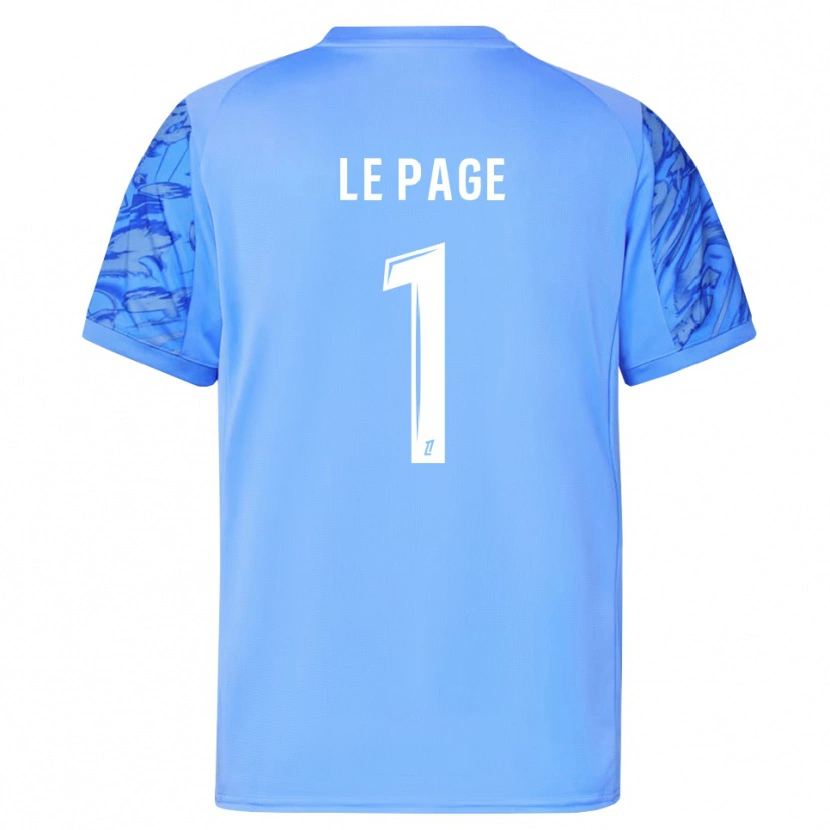 Danxen Homme Noé Le Page #1 Maillot de Gardien Bleu Blanc 2025/26 T-shirt