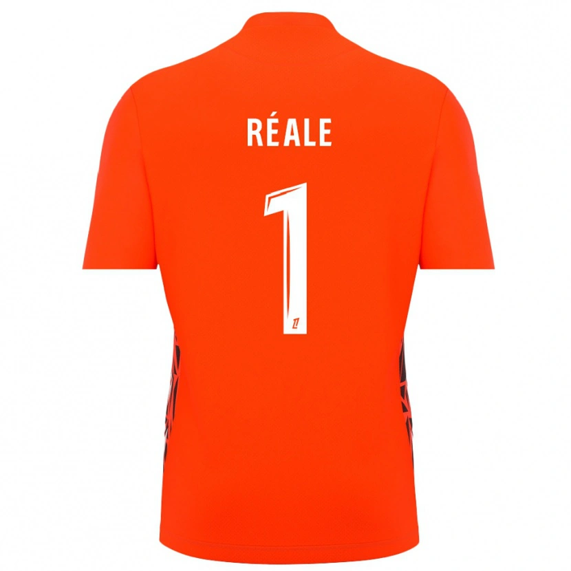 Danxen Homme Pierre Réale #1 Maillot de Gardien Blanc Orange 2025/26 T-shirt