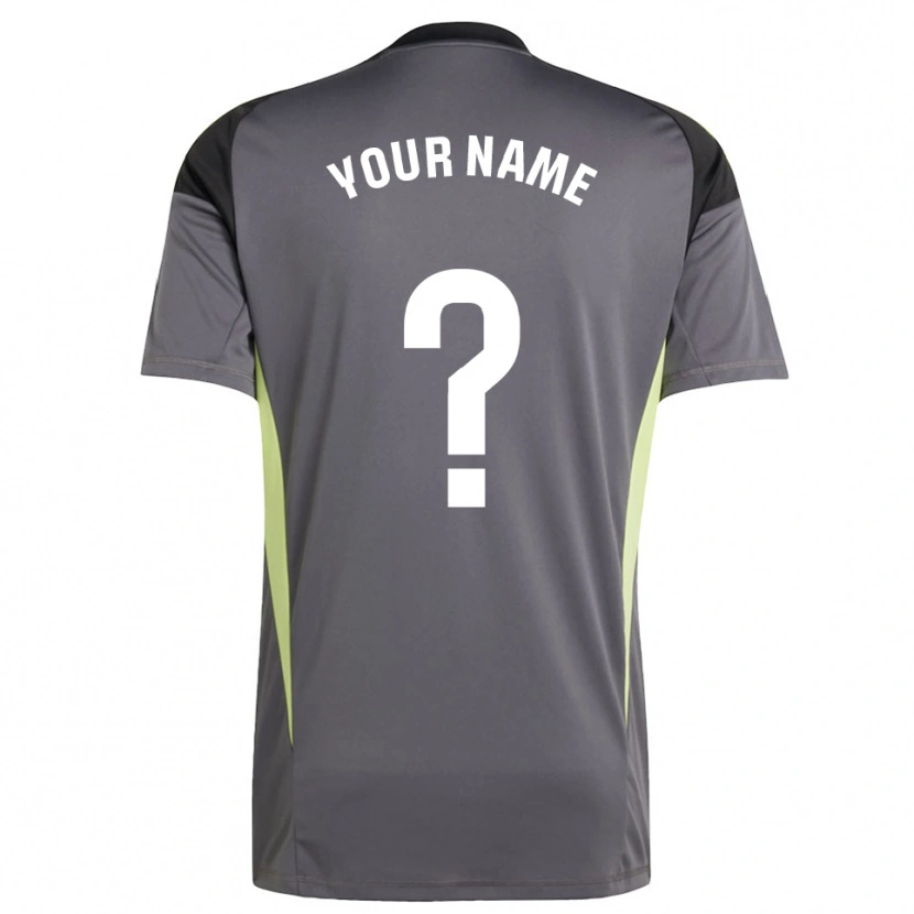 Danxen Homme CD Mirandes Maillot de Gardien Gris Foncé Noir 2025/26 T-shirt