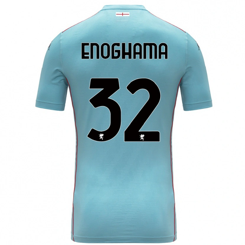 Danxen Homme Isaac Enoghama #32 Maillot de Gardien Gris Bleu 2025/26 T-shirt