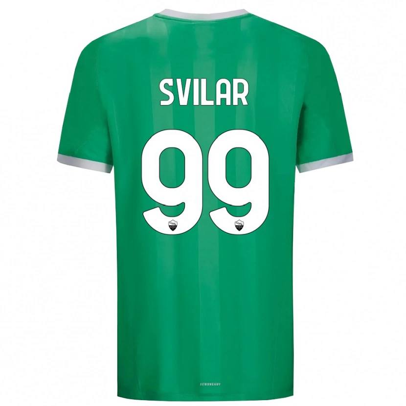 Danxen Homme Mile Svilar #99 Maillot de Gardien Vert Blanc 2025/26 T-shirt