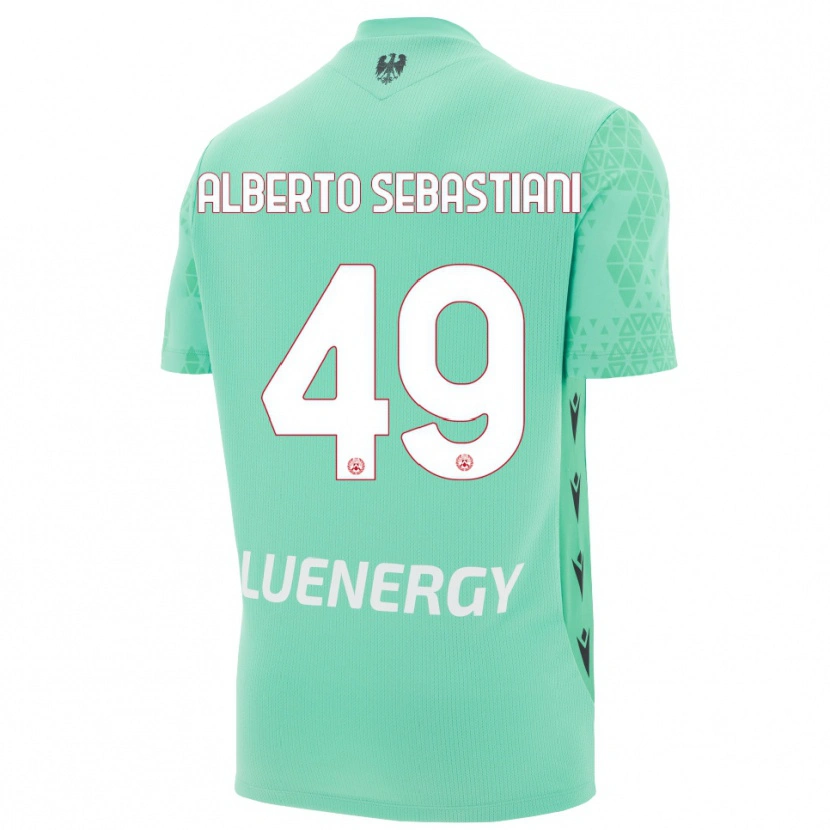 Danxen Homme José Alberto Sebastiani #49 Maillot de Gardien Noir Aquamarine 2025/26 T-shirt