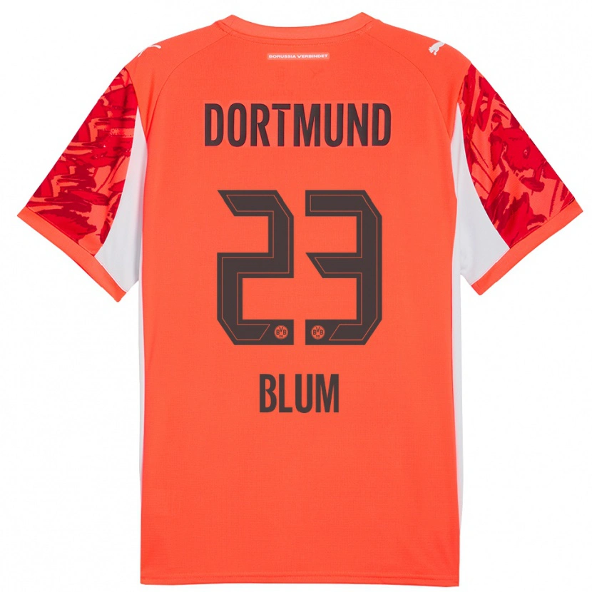 Danxen Homme Caroline Blum #23 Maillot de Gardien Orange Rouge 2025/26 T-shirt